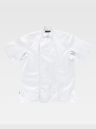 SHORT SLEEVE CHEF JACKET - White / S