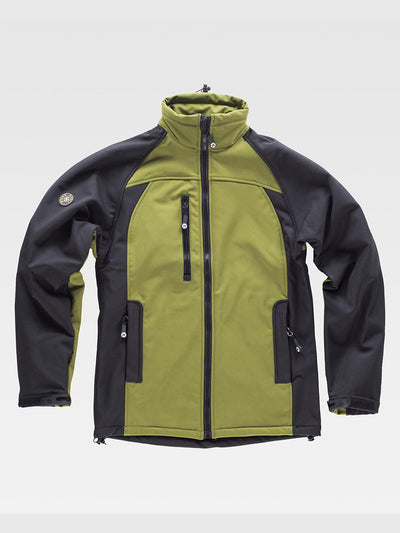 SOFTSHELL - Herb Green/Black / S