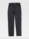 STRETCH WORK TROUSERS - Black / S