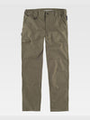STRETCH WORK TROUSERS - Khaki / S