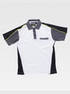 TECHNICAL SHORT SLEEVE POLO SHIRT - White / M