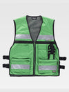 UNISEX MULTI-POCKET VEST - Herb Green / XS