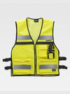 UNISEX MULTI-POCKET VEST - Yellow / XS