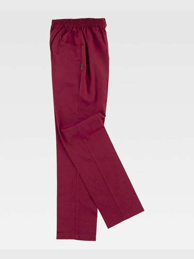 UNISEX SERVICES PANTS - Maroon / S