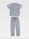 UNISEX SET WITH JACKET + TROUSERS - Gray / XS