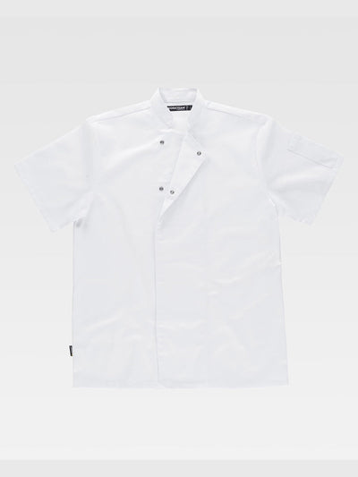 UNISEX SHORT SLEEVE CHEF JACKET WASH 65Â° - White / S