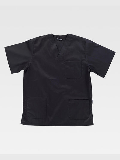 UNISEX SHORT SLEEVE JACKET - Black / XS