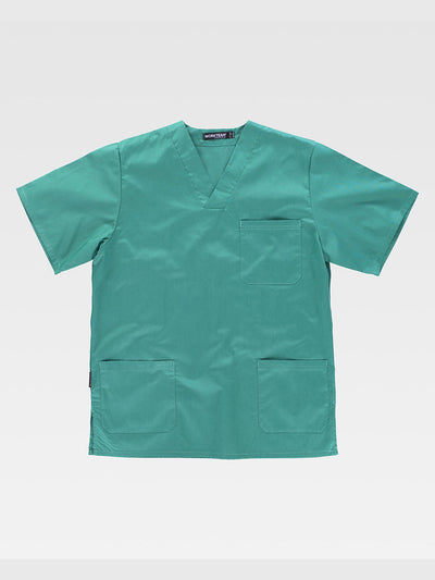 UNISEX SHORT SLEEVE JACKET - Herb Green / XS