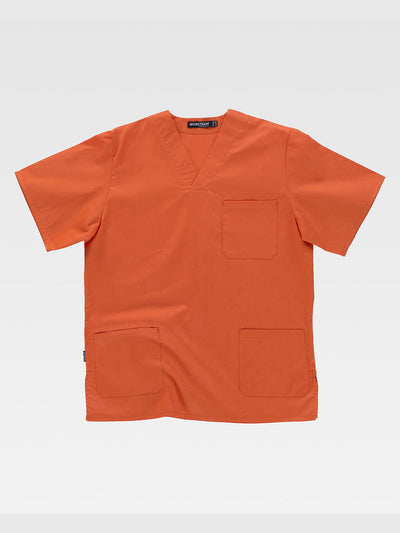 UNISEX SHORT SLEEVE JACKET - Orange / S