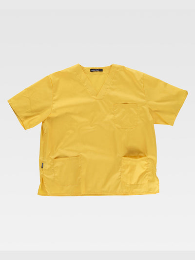 UNISEX SHORT SLEEVE JACKET - Yellow / XS