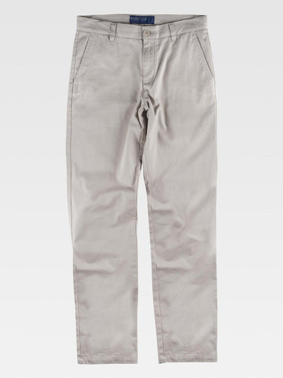 WOMEN’S COTTON WORK PANTS - Beige / S