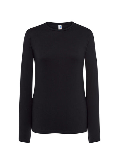 WOMEN’S REGULAR LONG SLEEVE T-SHIRT - BK / S