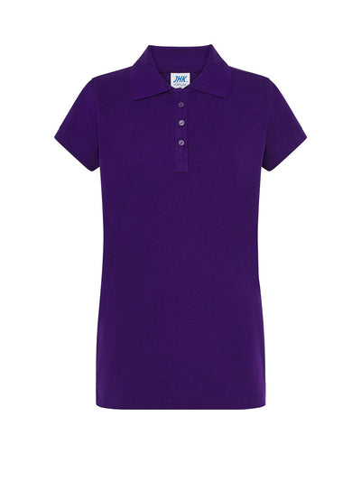 WOMEN’S SHORT SLEEVE REGULAR POLO SHIRT - PU / S