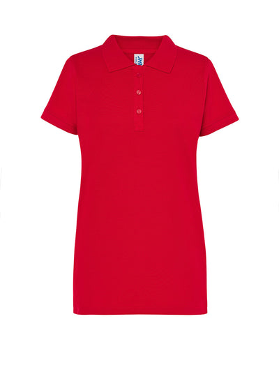 WOMEN’S SHORT SLEEVE REGULAR POLO SHIRT - RD / S