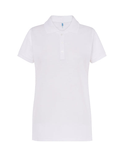 WOMEN’S SHORT SLEEVE REGULAR POLO SHIRT - WH / S