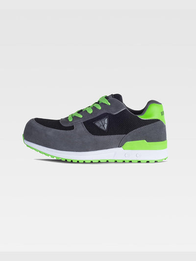 WORK SHOE S1P SRA - Dark Gray/Lime / S