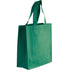 80 g/m2 non-woven fabric mini shopping bag with gusset and short handles. Product size 25 X 23 X 10 CM