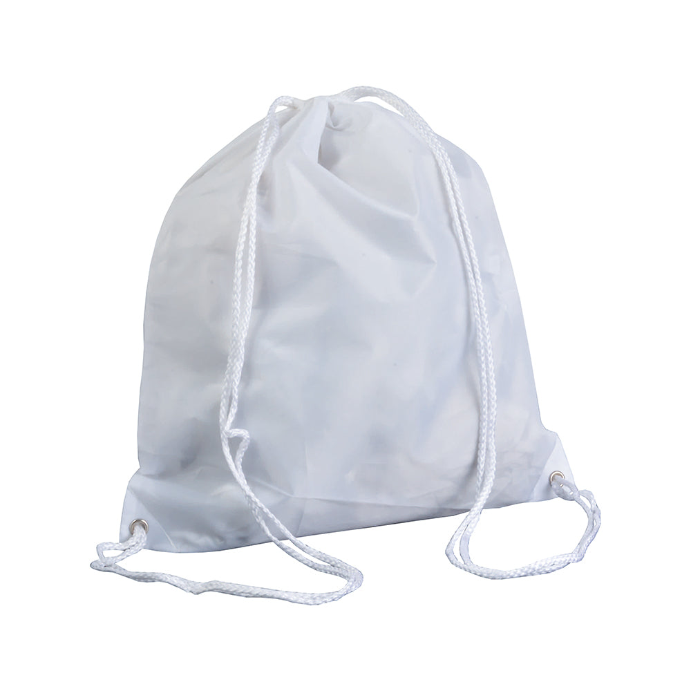 Polyester backpack with drawstring closure and reinforced corners Product size 37 X 40 CM