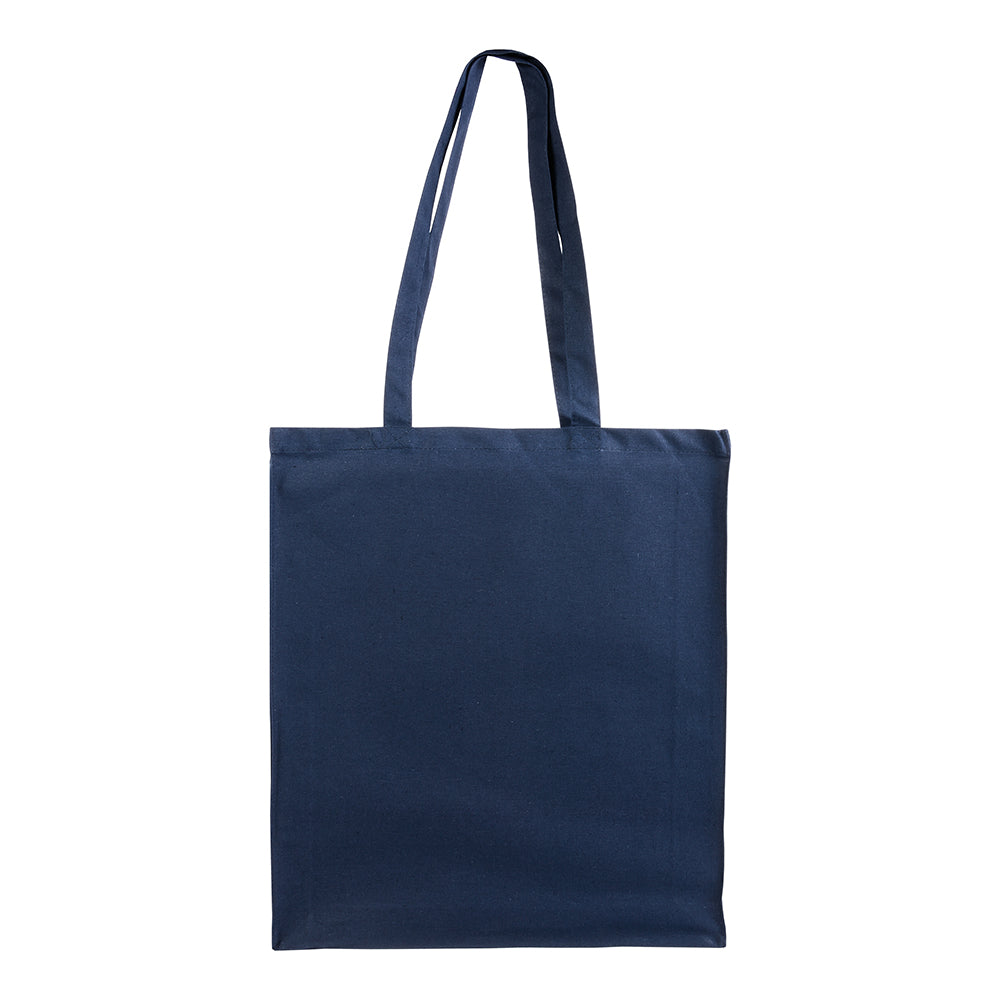 280 g/m2 canvas shopping bag, long handles and gusset. Product size38 X 42 X 8 CM