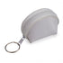 Keychain coin purse of semicircular design in material 100% PVC of varied and bright tones