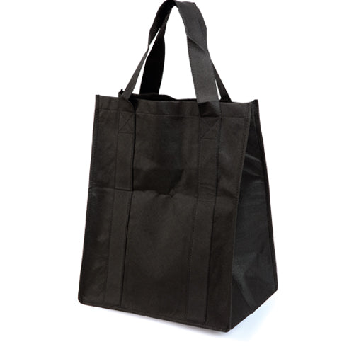 High capacity shopping bag in resistant non-woven, in a varied range of bright tones