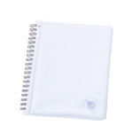 Ring notebook with inflatable cover in bright tones