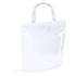 Cooler bag in resistant non-woven with shiny laminated finish and velcro closure