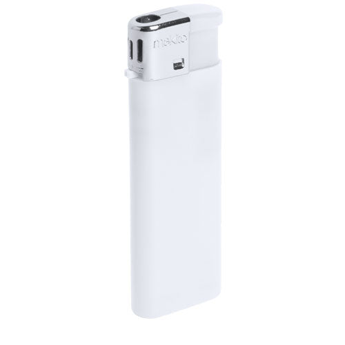 Rechargeable gas electric lighter in a varied range of bright tones