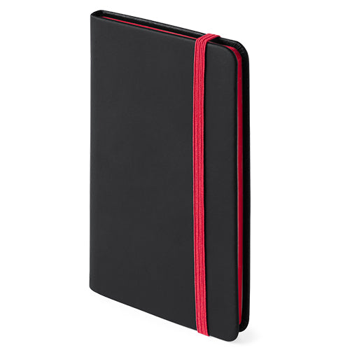 Notepad with soft touch covers in an elegant black PU