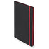Notepad with soft touch covers in an elegant black PU leather