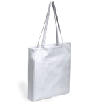 Bag in 100% cotton material in a varied range of bright tones