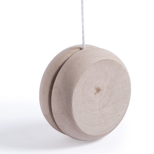Natural wood yo-yo