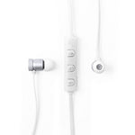 Intraural headphones with Bluetooth® connectivity, soft aluminum body and holding magnets