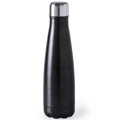 630ml capacity bottle with body in stainless steel of bright and varied shiny colors