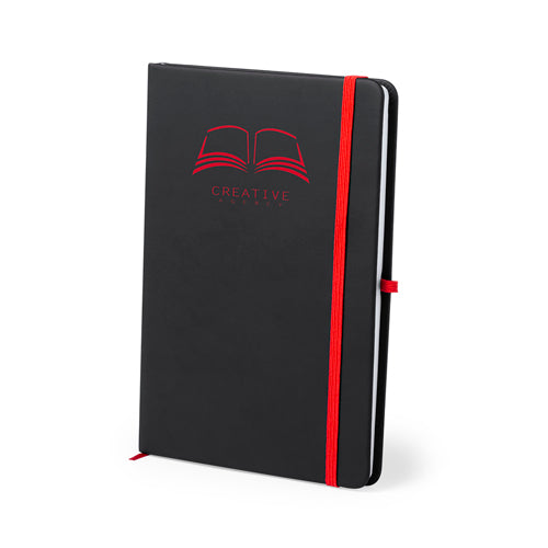 Notepad with PU, soft-touch covers