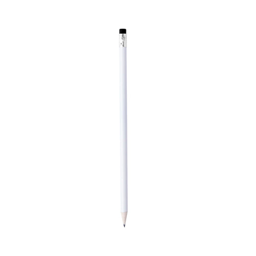 Smart design pencil with body in an elegant white color