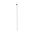 Smart design pencil with body in an elegant white color