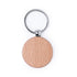 Smart nature line keychain made of natural beech wood