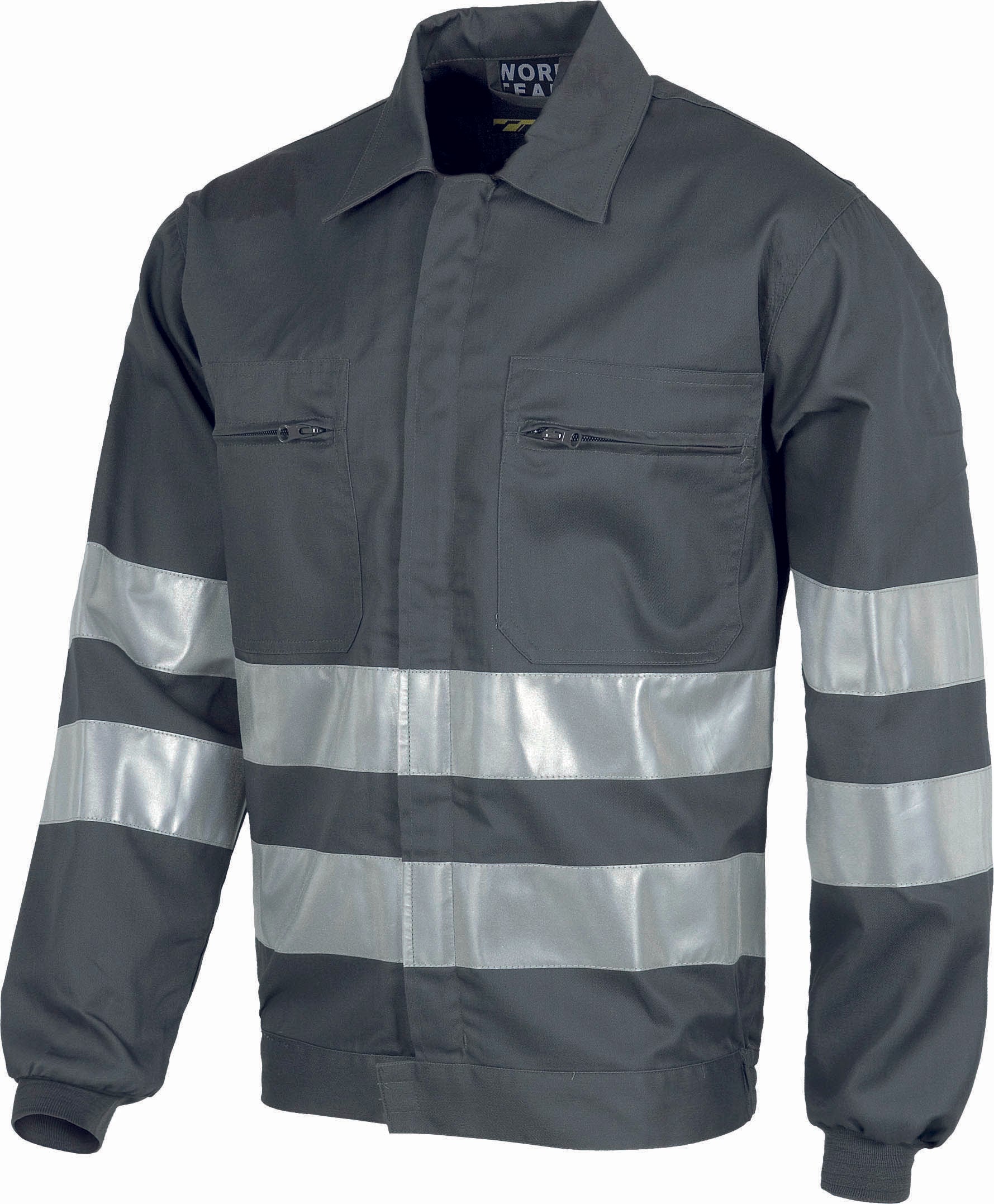 Jacket with high Visibility Stripes (EU Compliant)